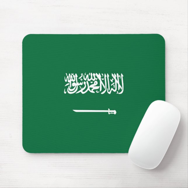 Flagge Saudi-Arabiens Mousepad (Mit Mouse)