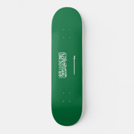 Flagge Saudi-Arabiens Skateboard