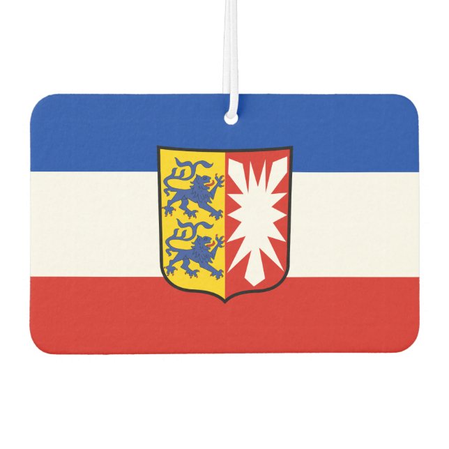Flagge Schleswig-Holstein-Mauspad Autolufterfrischer (Vorderseite)