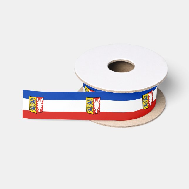 Flagge Schleswig-Holstein Satinband (Spule)