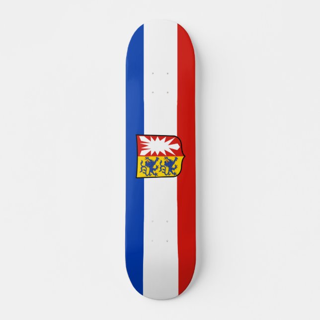 Flagge Schleswig-Holstein-Skateboard Skateboard (Vorne)