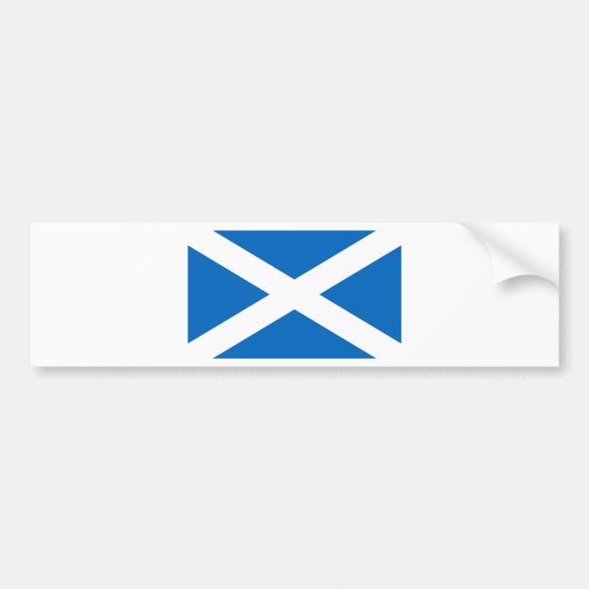Flagge Schottland Autoaufkleber (Vorne)