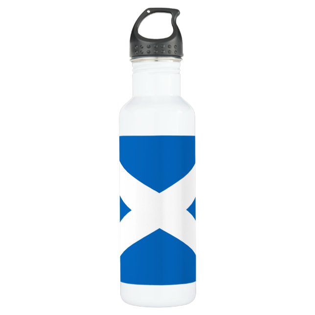 Flagge Schottland Edelstahlflasche (Vorderseite)