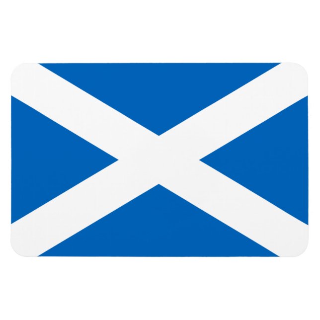 Flagge Schottland Magnet (Horizontal)