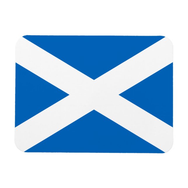 Flagge Schottland Magnet (Horizontal)