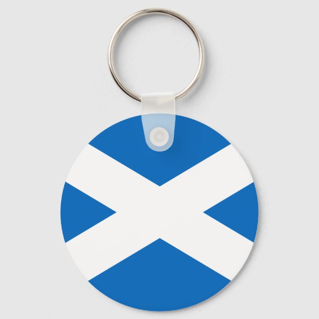 Flagge Schottland Schlüsselanhänger (Vorderseite)