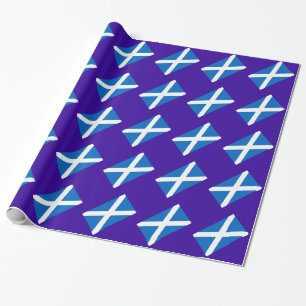 Flagge Schottlands - Bratach na h-Alba Geschenkpapier