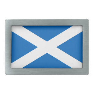 Flagge Schottlands - Bratach na h-Alba Rechteckige Gürtelschnalle