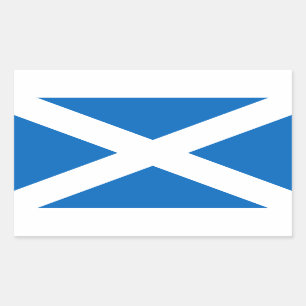 Flagge Schottlands - Bratach na h-Alba Rechteckiger Aufkleber