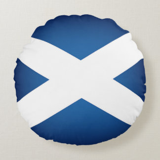 Flagge Schottlands Rundes Kissen