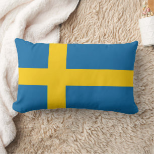 Flagge Schweden Lendenkissen