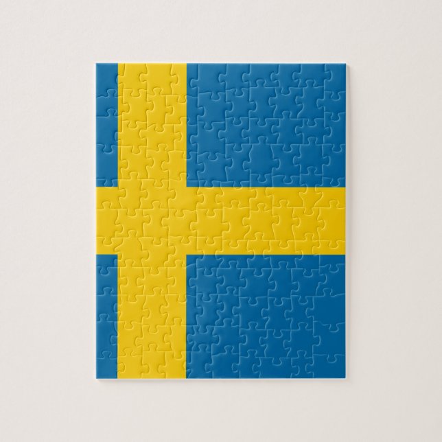 Flagge Schwedens (Vertikal)