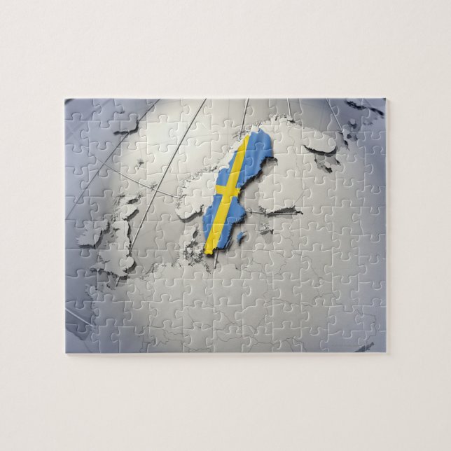 Flagge Schwedens (Horizontal)