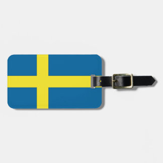Flagge Schwedens Gepäckanhänger