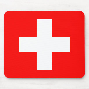 Flagge Schweiz (Schweiz) Mousepad