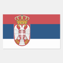 Flagge Serbien