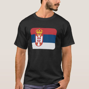 Flagge Serbien T-Shirt