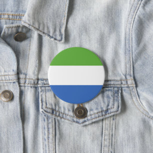 Flagge Sierra Leones Button