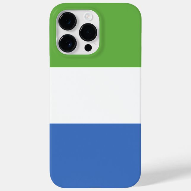 Flagge Sierra Leones Case-Mate iPhone 14 Pro Max Hülle (Rückseite)