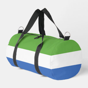 Flagge Sierra Leones Duffle Bag