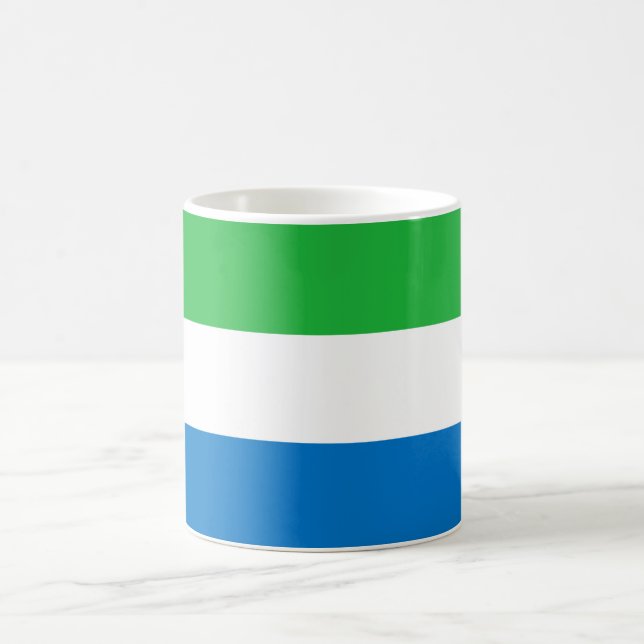 Flagge Sierra Leones Kaffeetasse (Mittel)