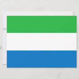 Flagge Sierra Leones Karte