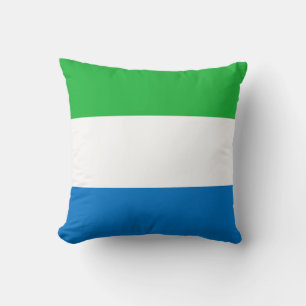 Flagge Sierra Leones Kissen