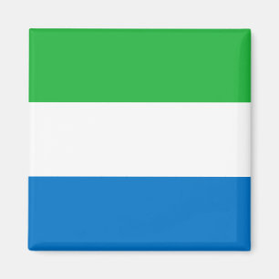 Flagge Sierra Leones Magnet