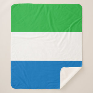Flagge Sierra Leones Sherpadecke