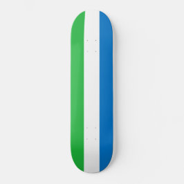 Flagge Sierra Leones Skateboard