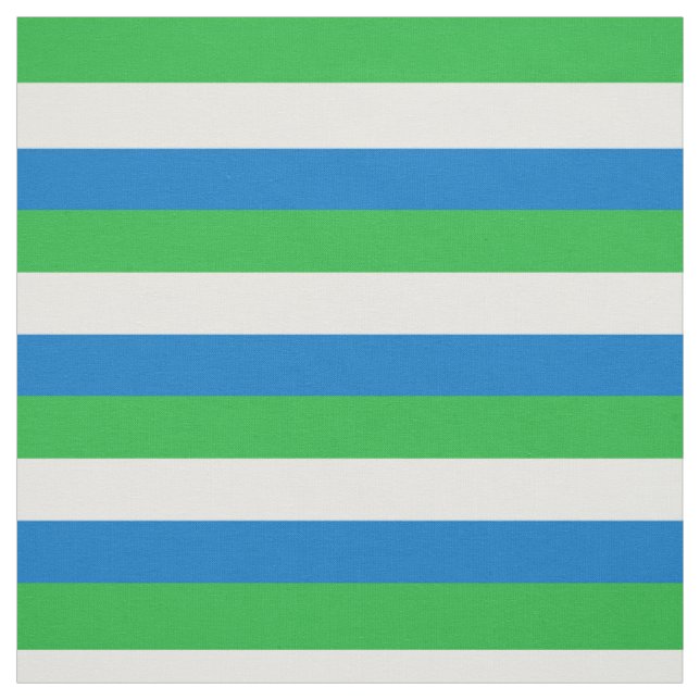 Flagge Sierra Leones Stoff (Muster)