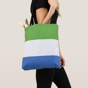 Flagge Sierra Leones Tasche