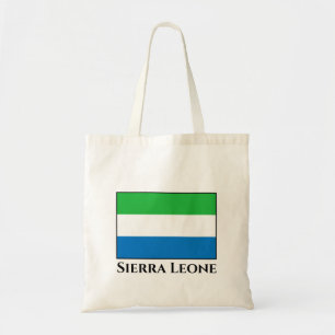 Flagge Sierra Leones Tragetasche