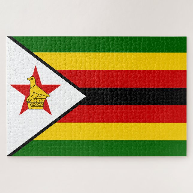 Flagge Simbabwes (Horizontal)