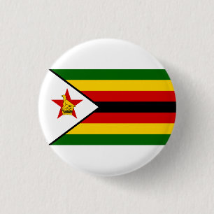 Flagge Simbabwes, Flagge Simbabwes Button