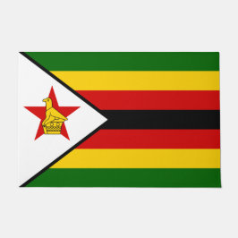 Flagge Simbabwes Fußmatte