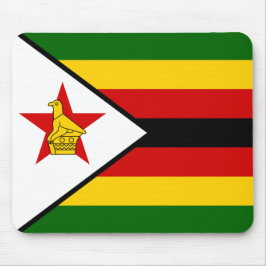 Flagge Simbabwes Mousepad