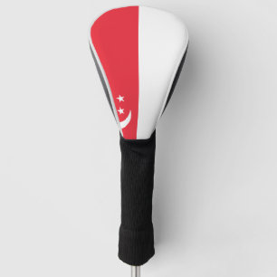 Flagge Singapurs Golf Headcover