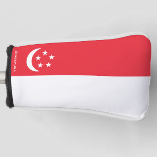 Flagge Singapurs Golf Headcover