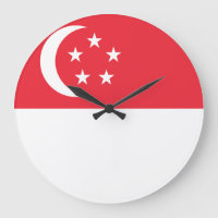 Flagge Singapurs