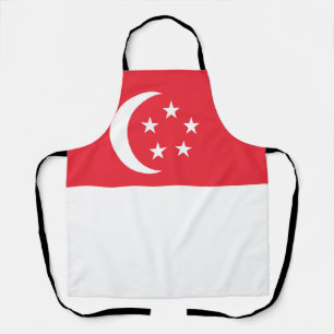 Flagge Singapurs Schürze