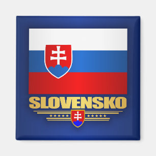 Flagge Slovensko (Slowakei) Magnet