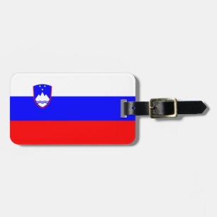 Flagge Sloweniens Gepäckanhänger