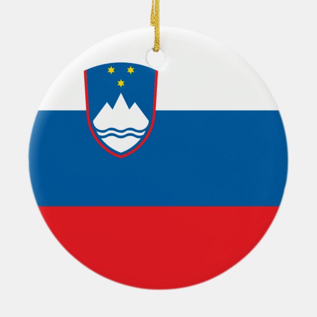 Flagge Slowenischer Ornament (Hinten)