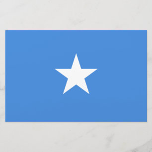 Flagge Somalias Briefpapier