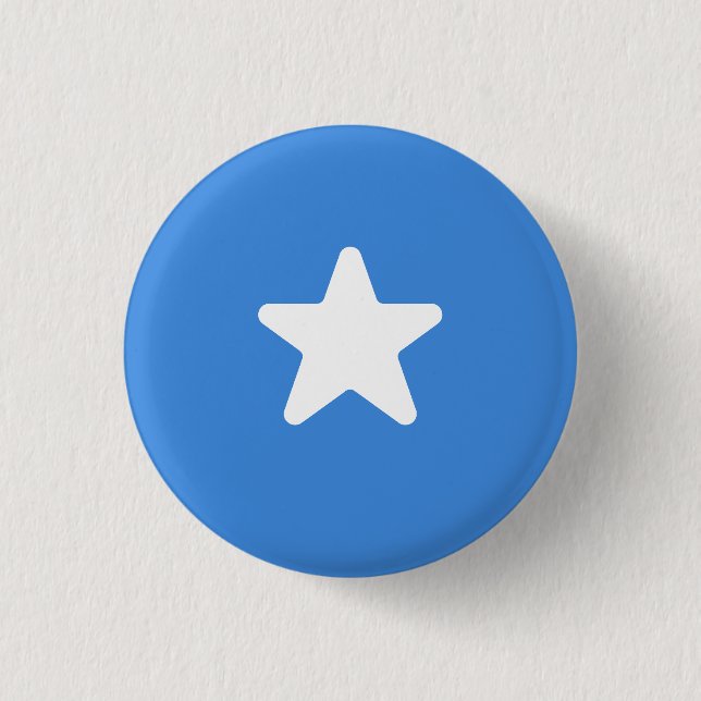 Flagge Somalias Button (Vorderseite)