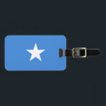 Flagge Somalias Gepäckanhänger mit Ledergurt<br><div class="desc">Flagge Somalias Gepäckanhänger mit Ledergurt</div>