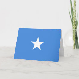 Flagge Somalias Karte