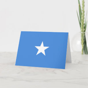 Flagge Somalias Karte