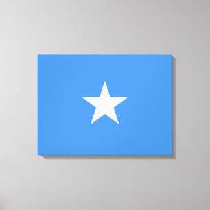 Flagge Somalias Leinwanddruck